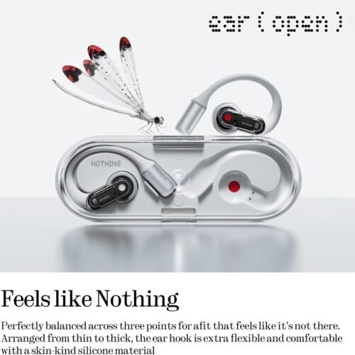 Nothing Ear (Open) Open-Ear Headphones, Earbuds with Earhooks