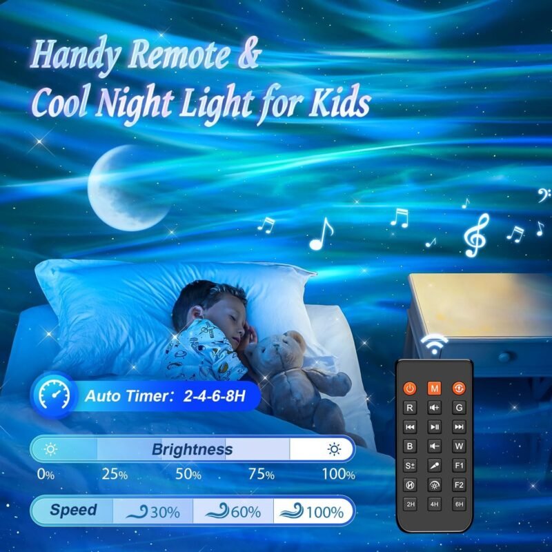 21Colors Galaxy Projector for Bedroom