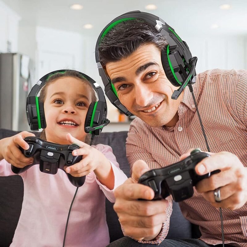 BENGOO G9000 Stereo Gaming Headset , Noise Cancelling Over Ear Headphones with Mic