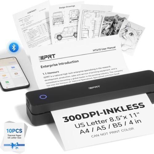 Portable Printer Wireless for Travel