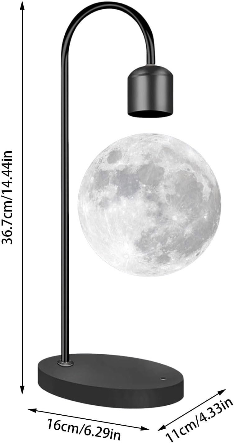 Magnetic Levitating Moon Lamp with Phone Wireless Charging Pad (Single Light)